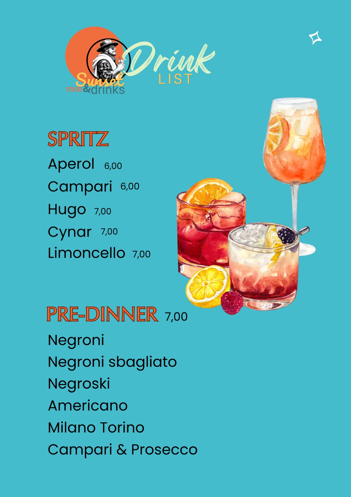 Drink List
